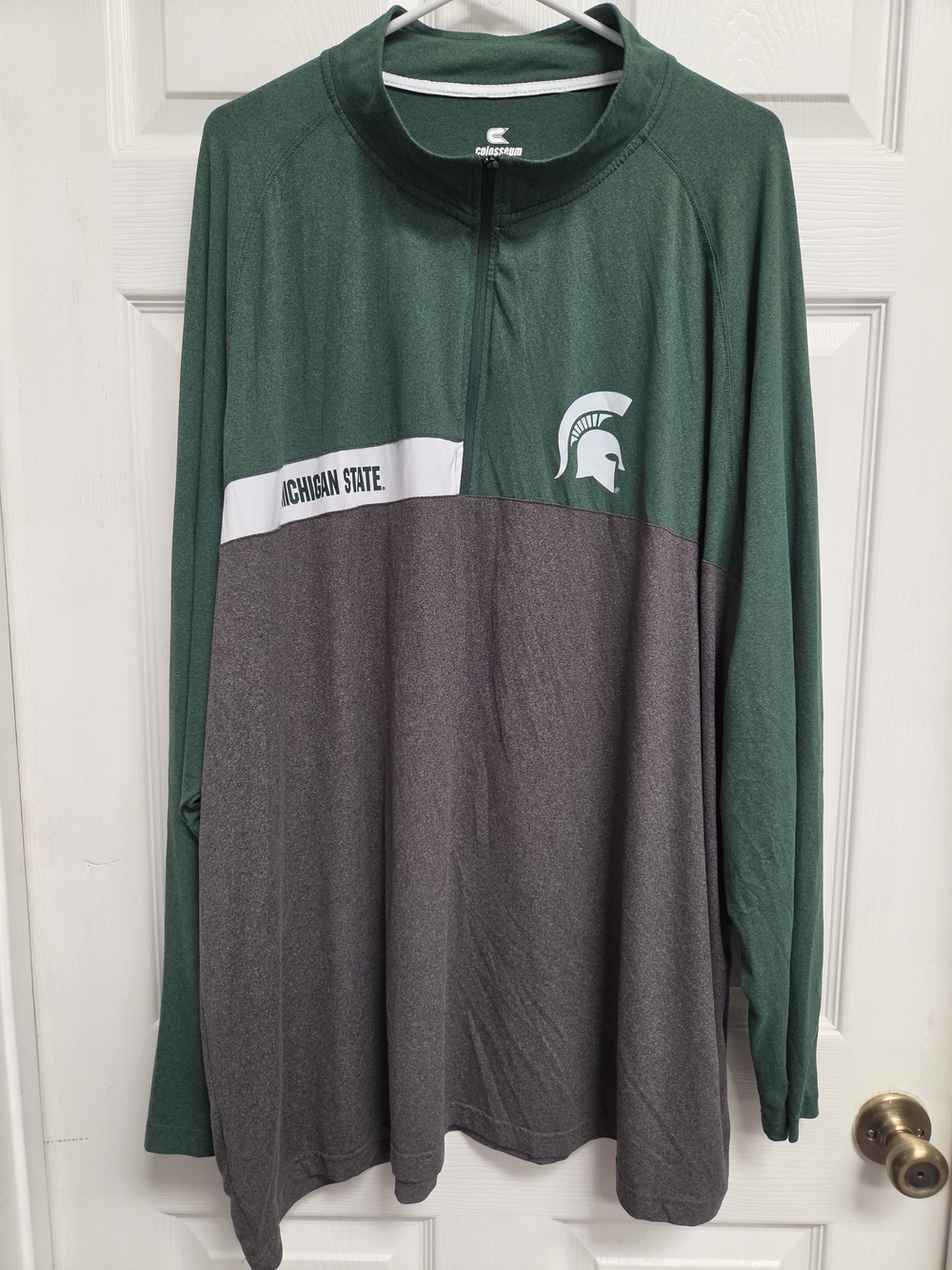 Colosseum Green Pullover with White Logo